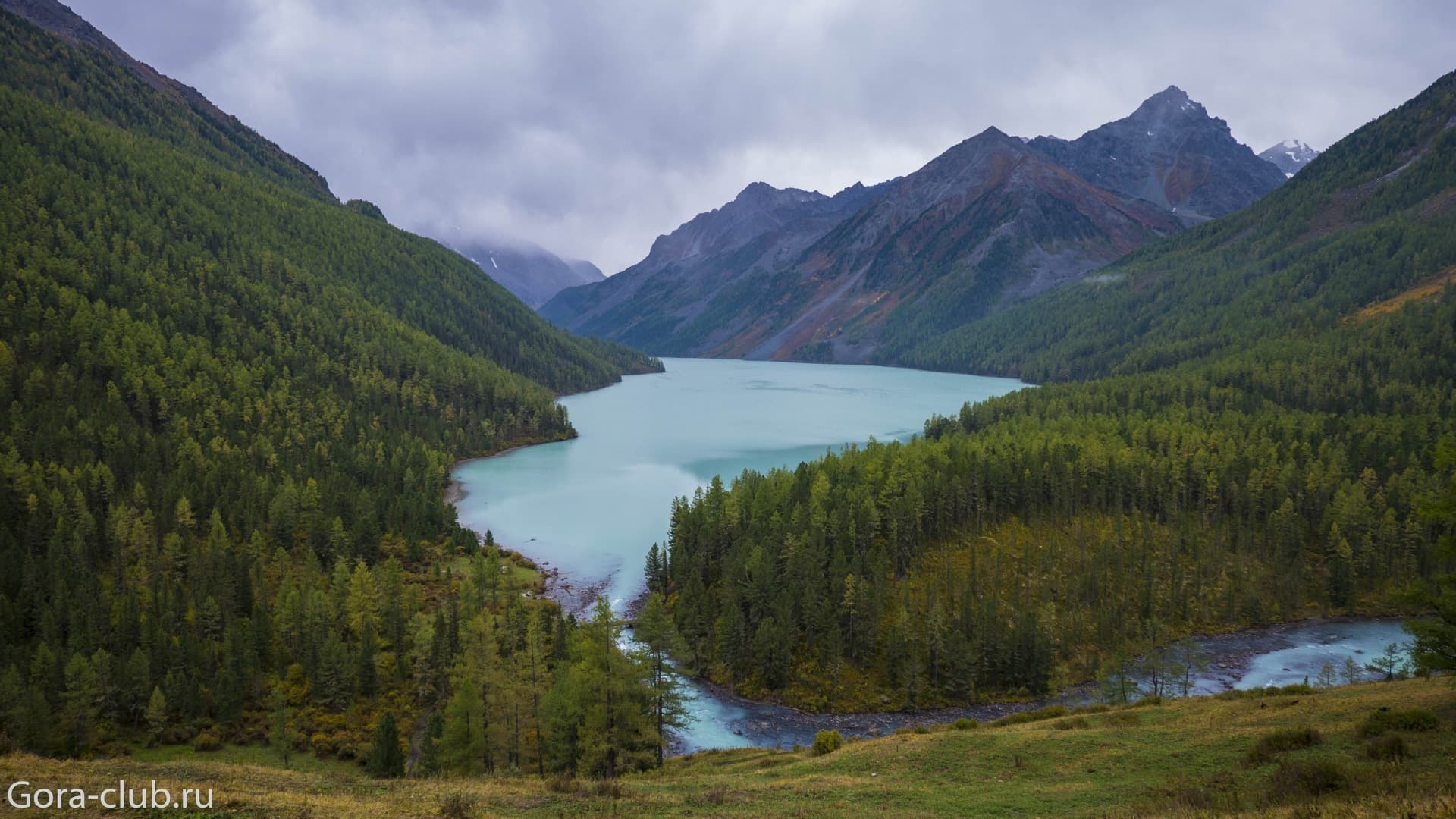 Озеро Алтай Улаганский тракт Киделю
