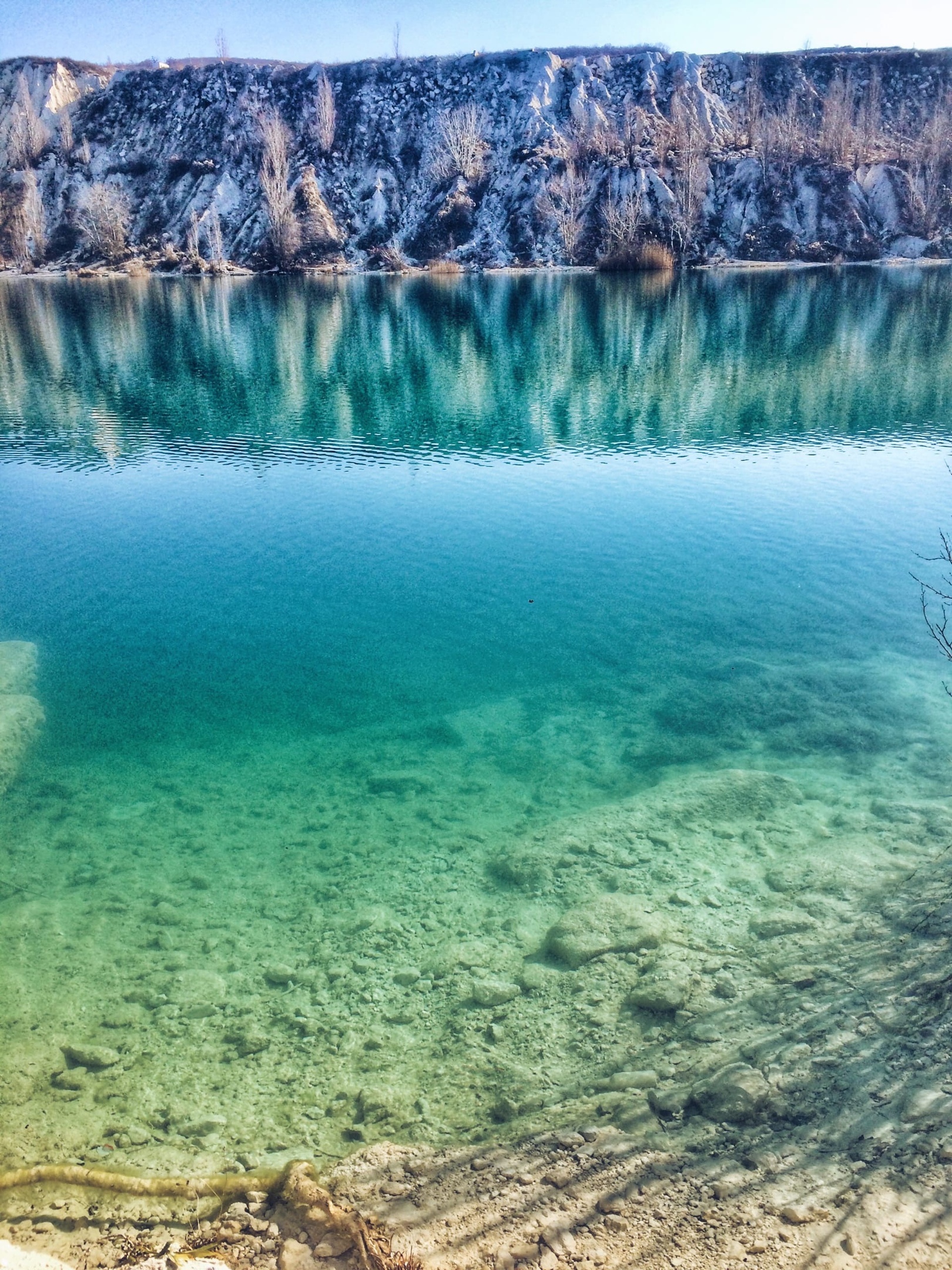 Голубое озеро Бахчисарай