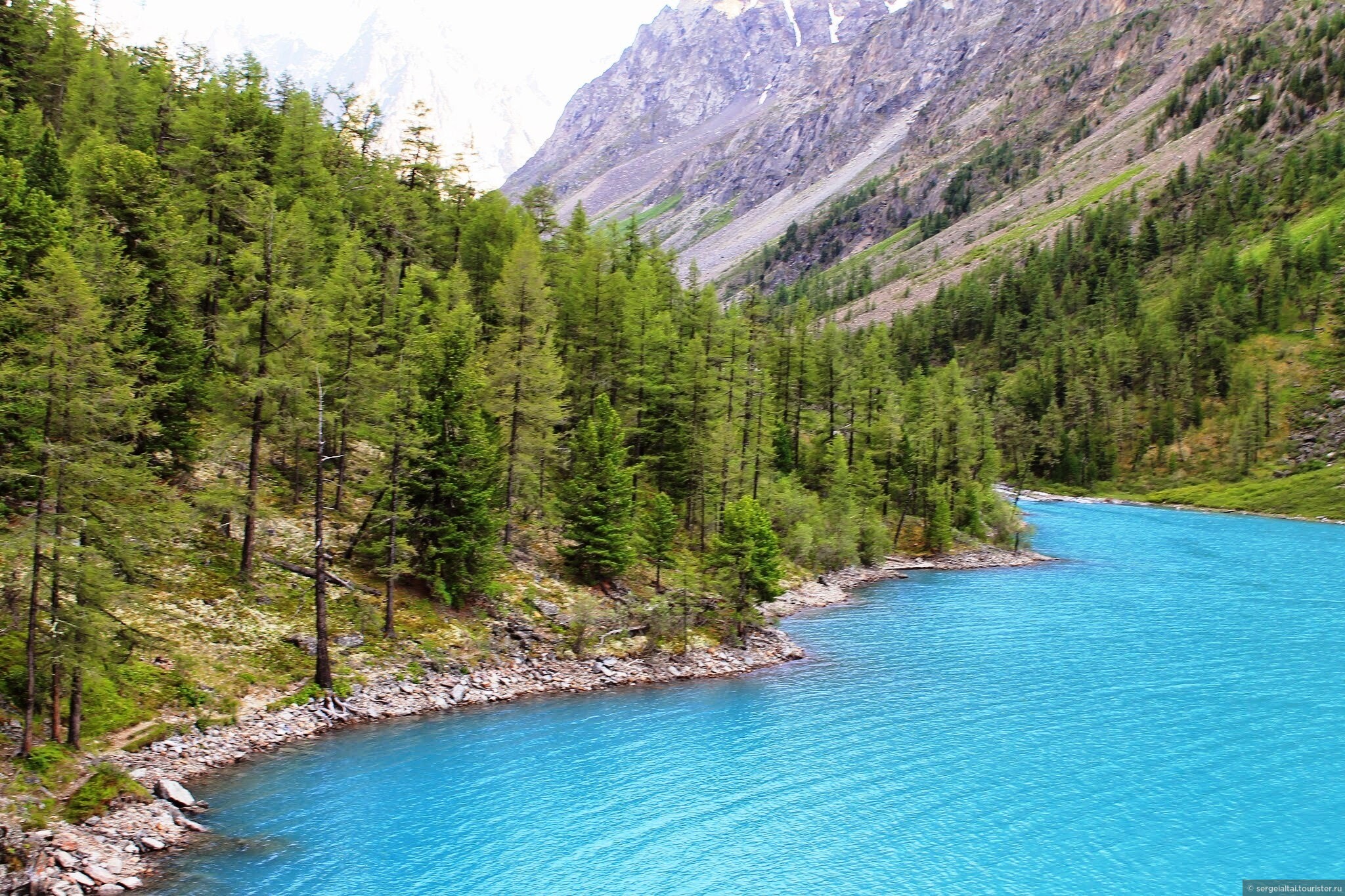 Лазурное озеро Алтай