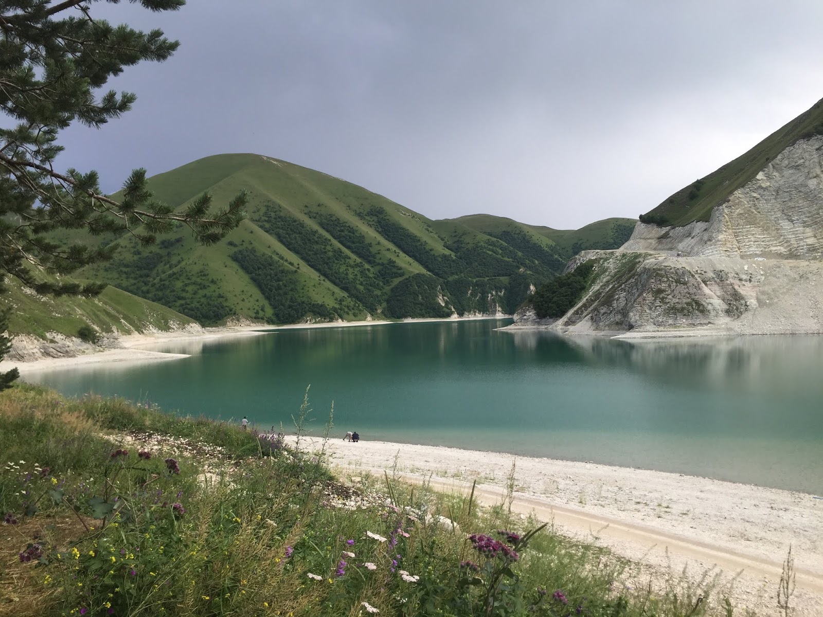 Джалкинское озеро Чечня