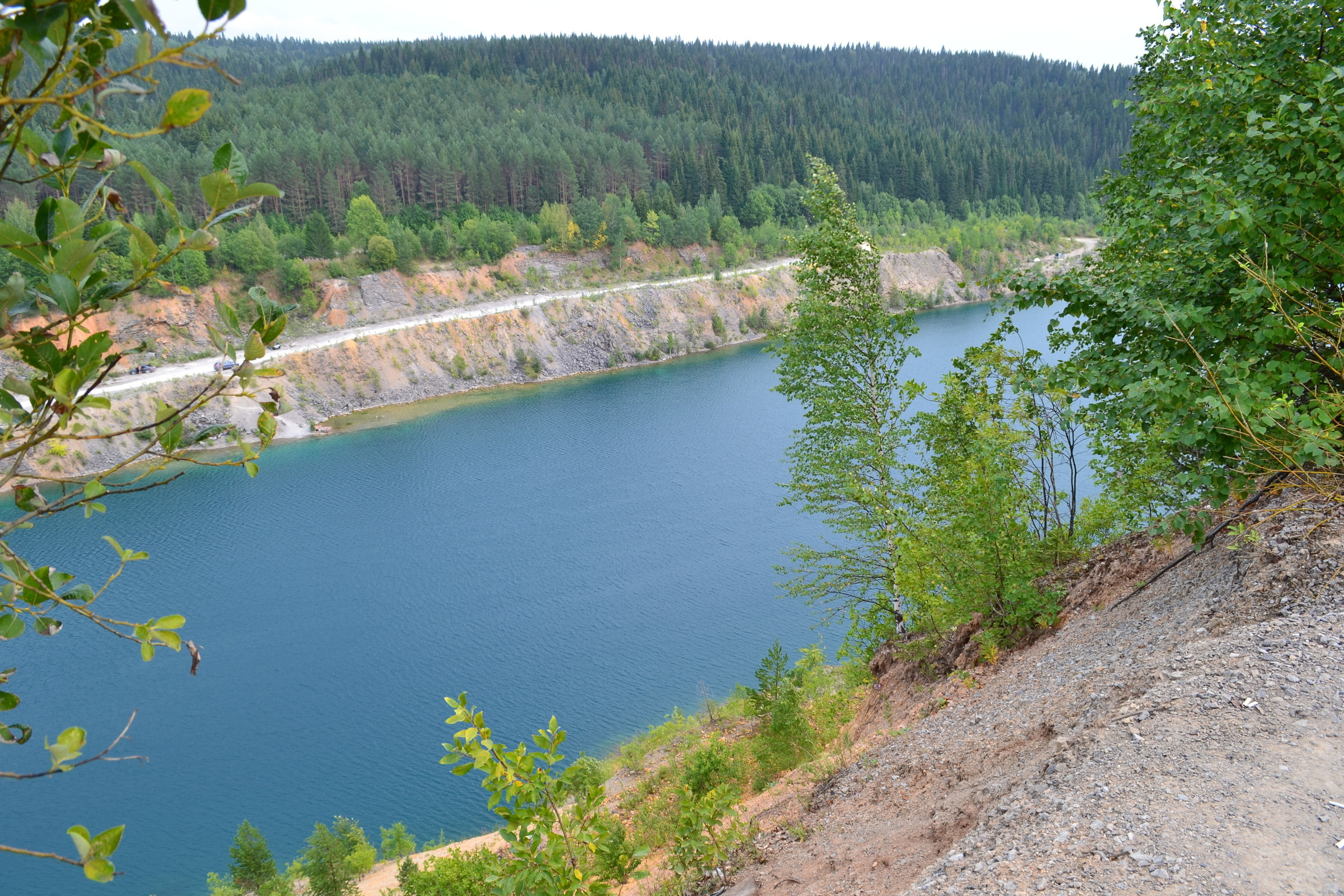 Озеро в Александровске Пермский край