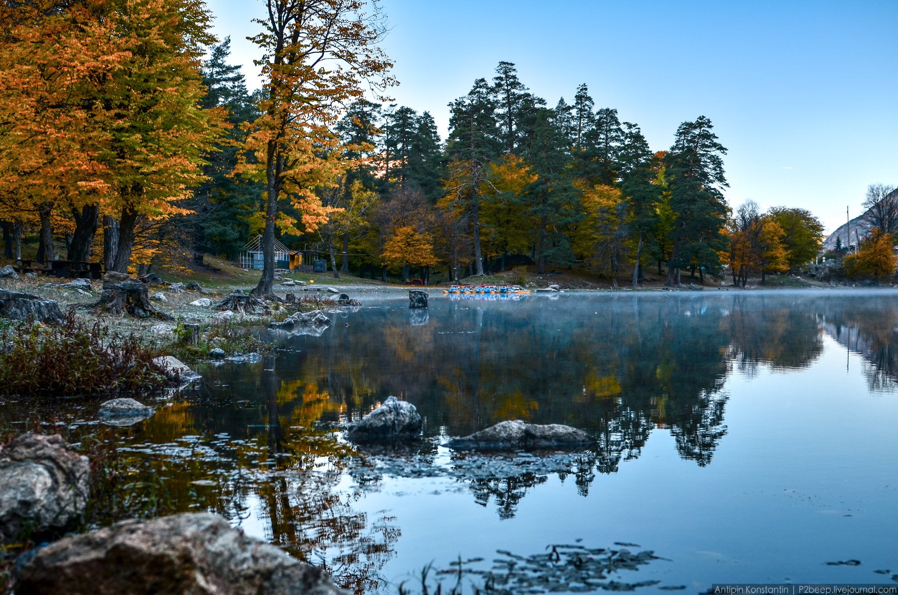 Озеро Кара-кёль зимой