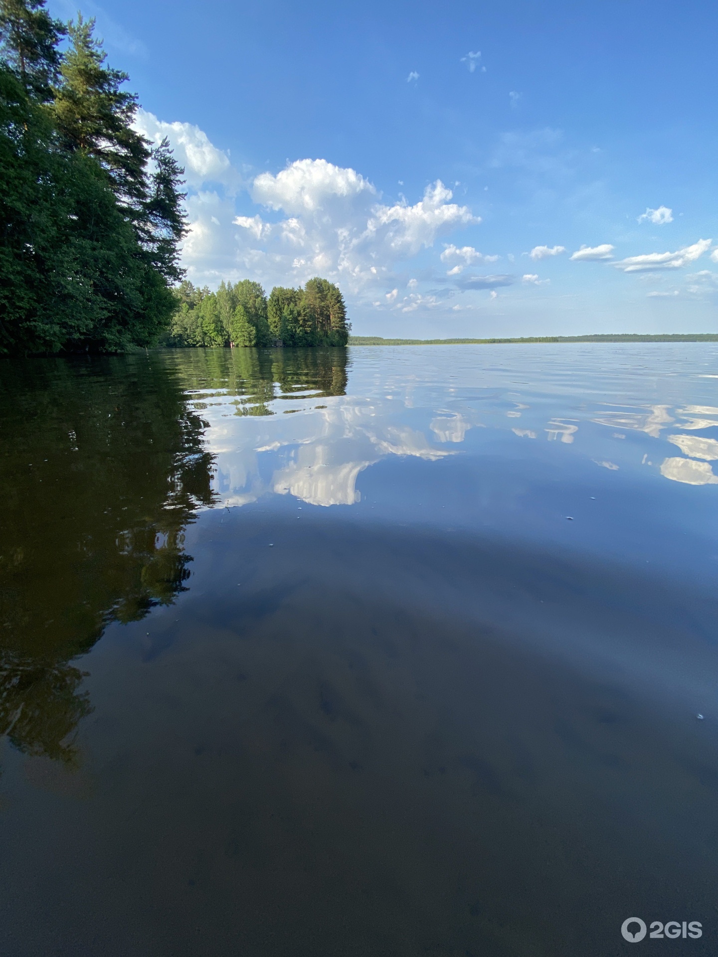 Озеро Хепоярви в Токсово