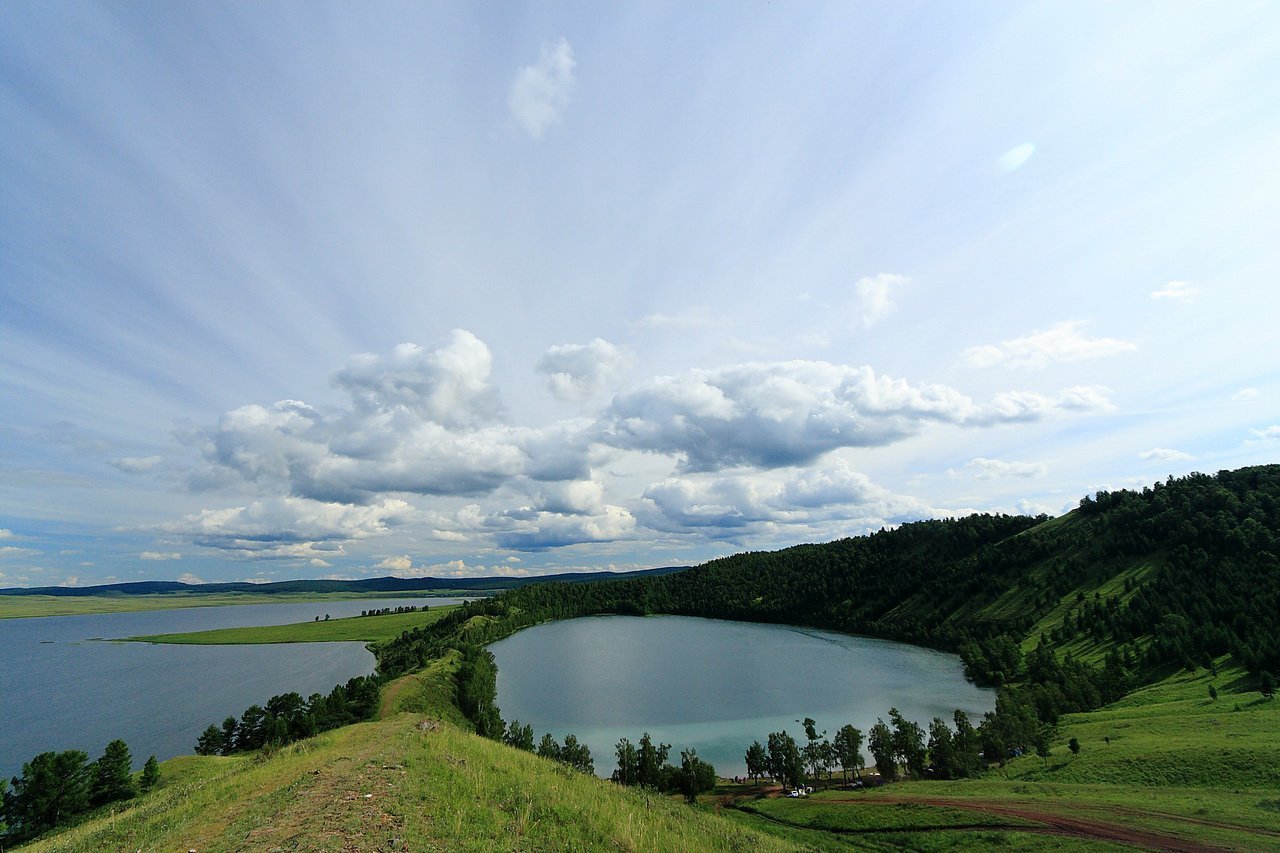 Озеро круглое шарыповский