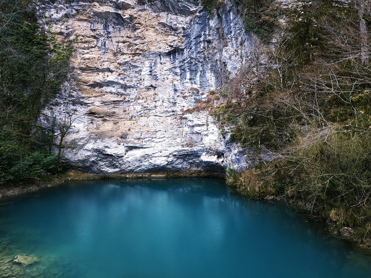 Абхазия Пицунда голубое озеро