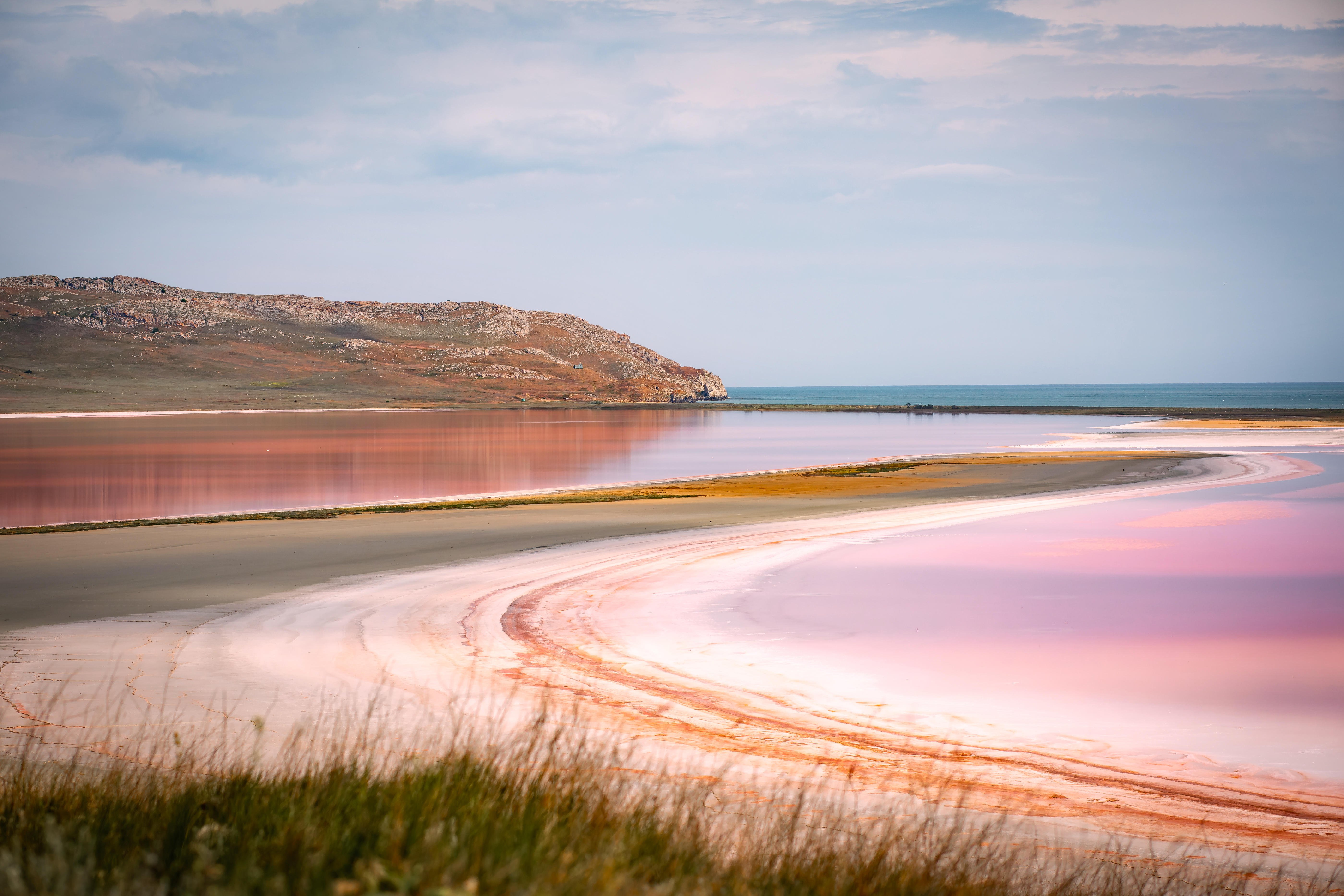 Кояшское розовое озеро