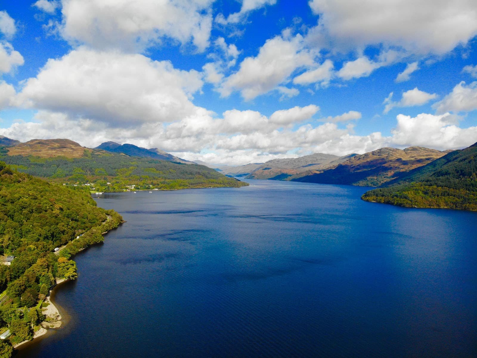 Шотландия озеро Loch Lomond