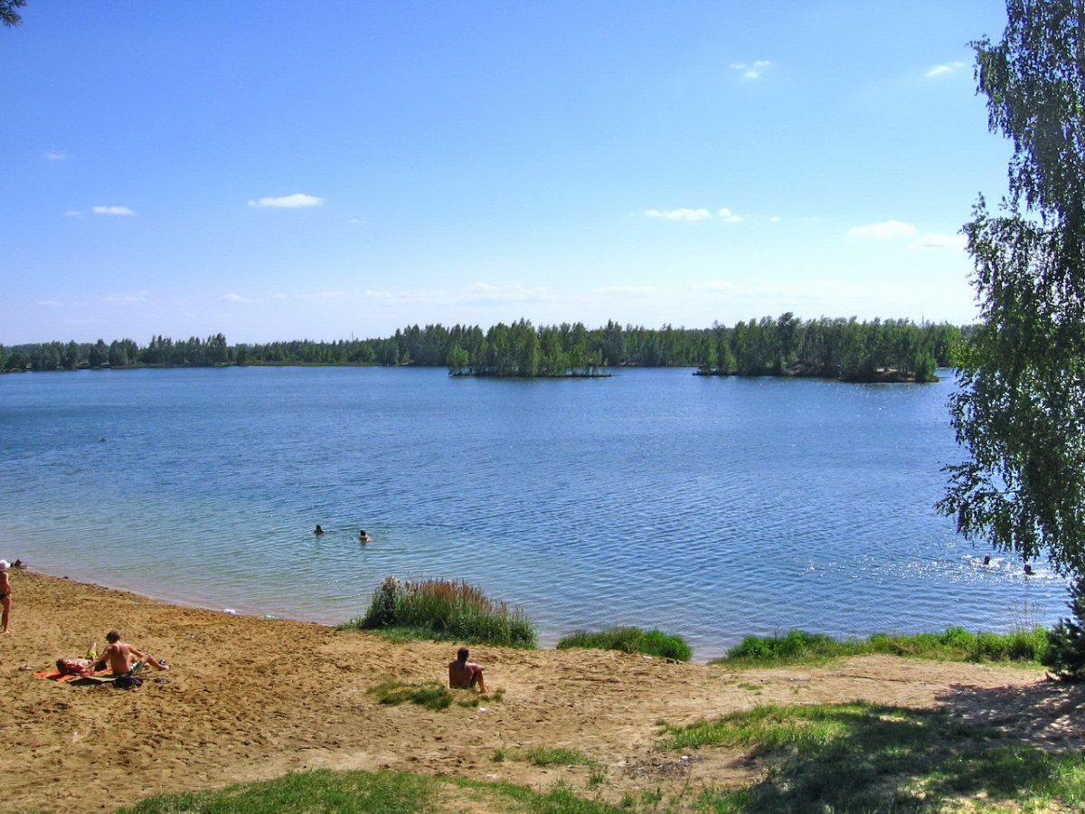 Голубое озеро Московская область Золотово