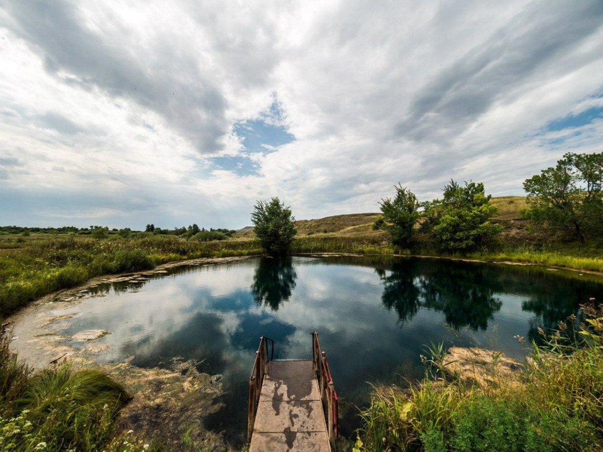 Голубое озеро Самарская область Сергиевский район