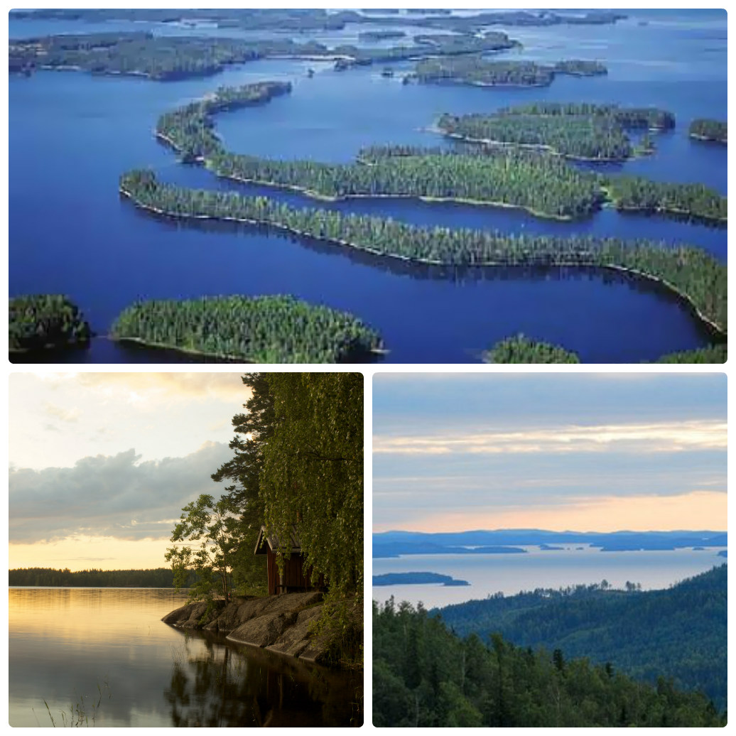 Финляндия озеро annetjarvi