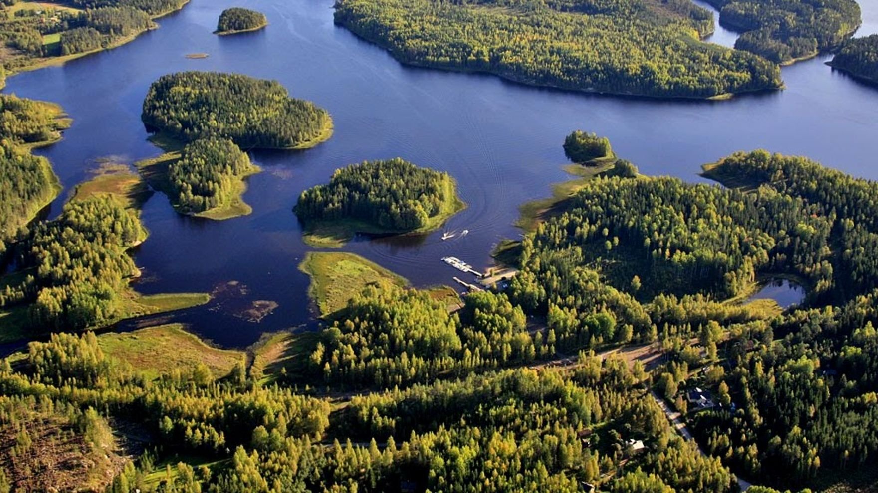 Озеро Сайма (Юго-Восток Финляндии)