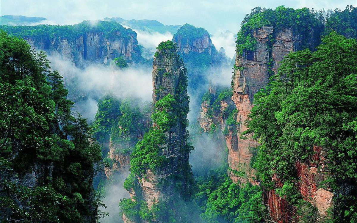 Чжанцзяцзе национальный лесной парк