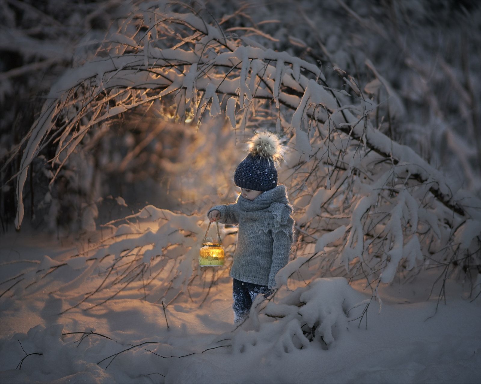 пленочные фотографии зимой
