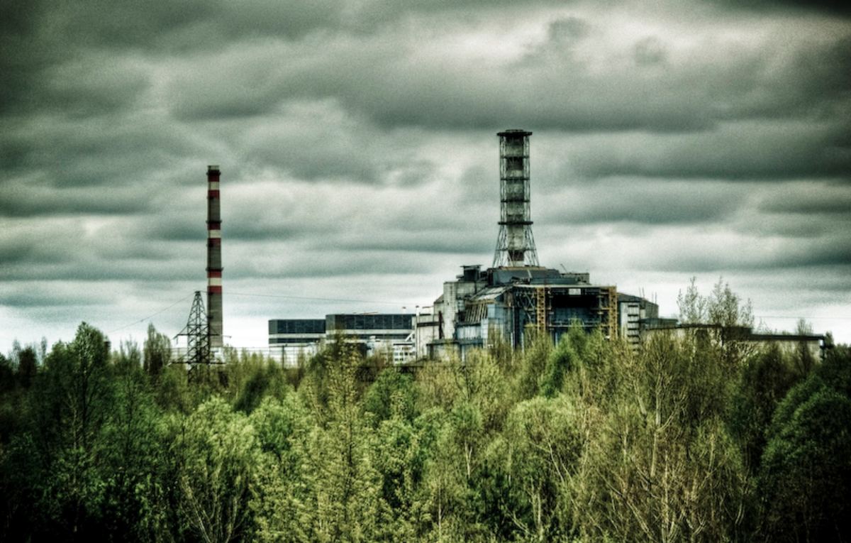 Чернобыль радиационная станция