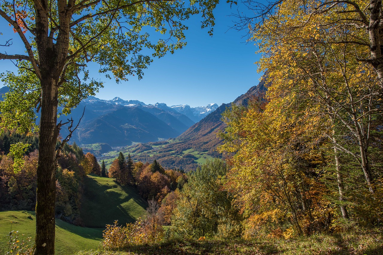 Швейцария осень путешествие