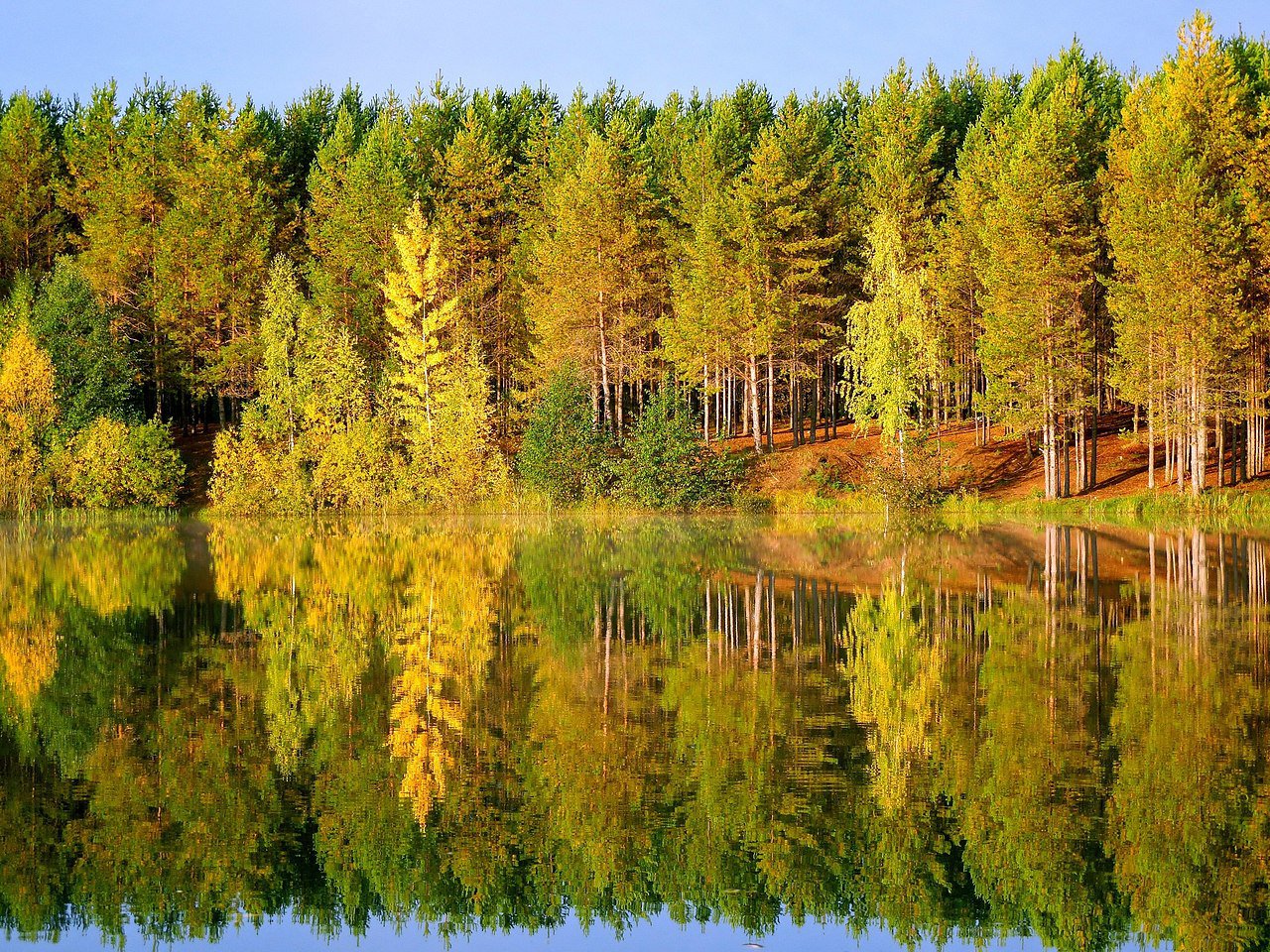 Осень в Богородском районе Кировской области