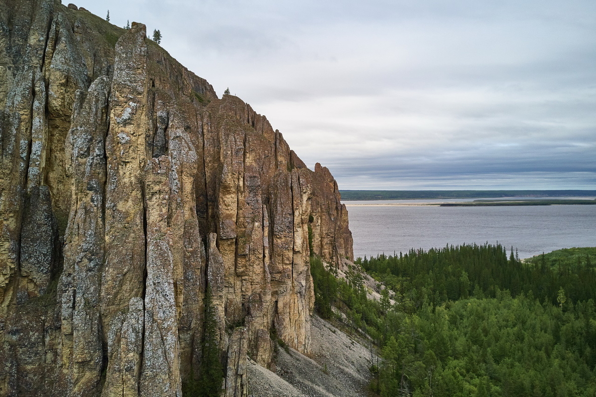 Природный парк Ленские столбы в Якутии
