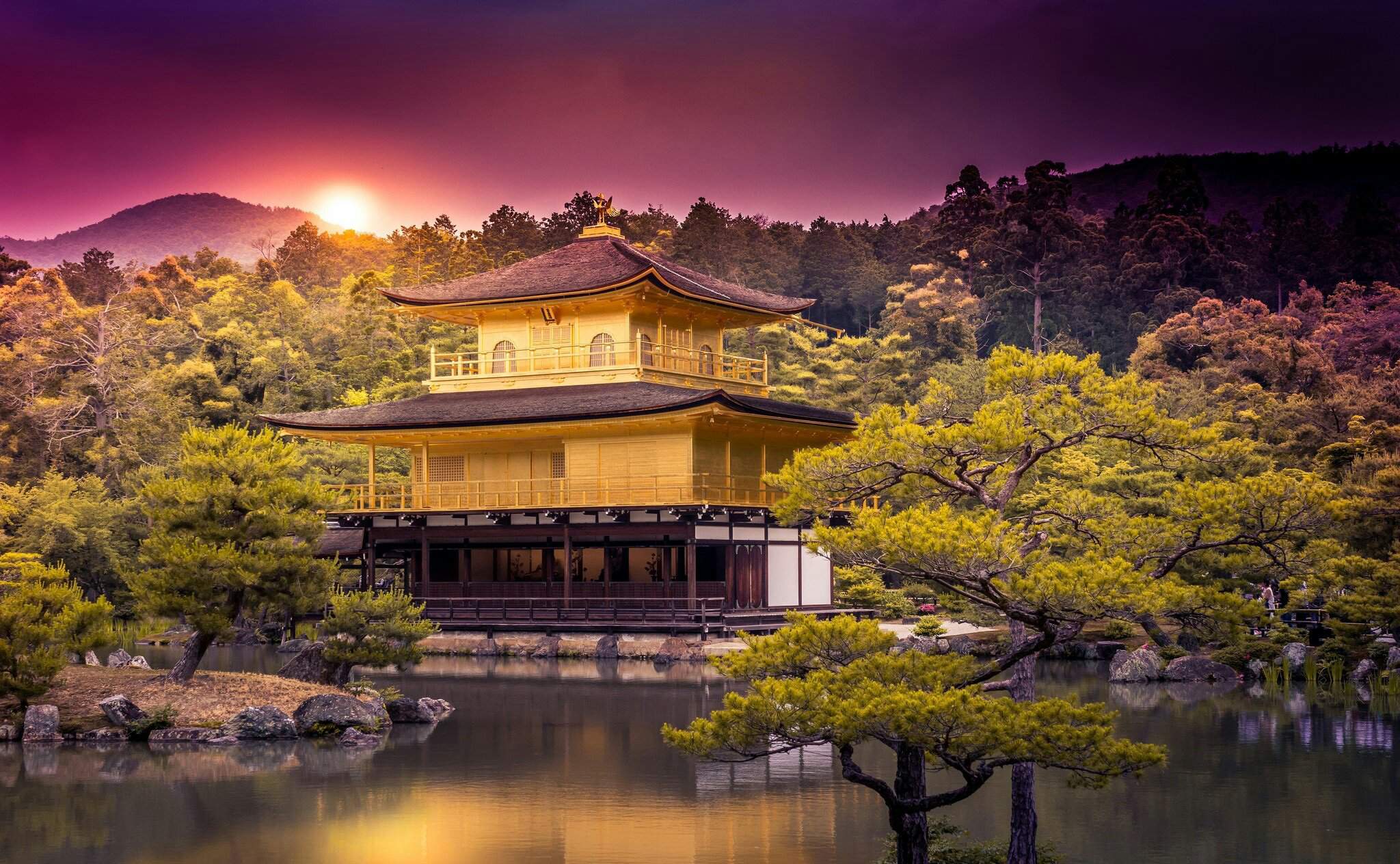 Киото Япония 18 век