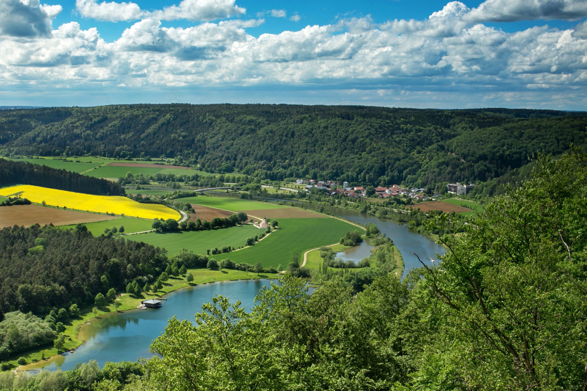 Река майн в Баварии