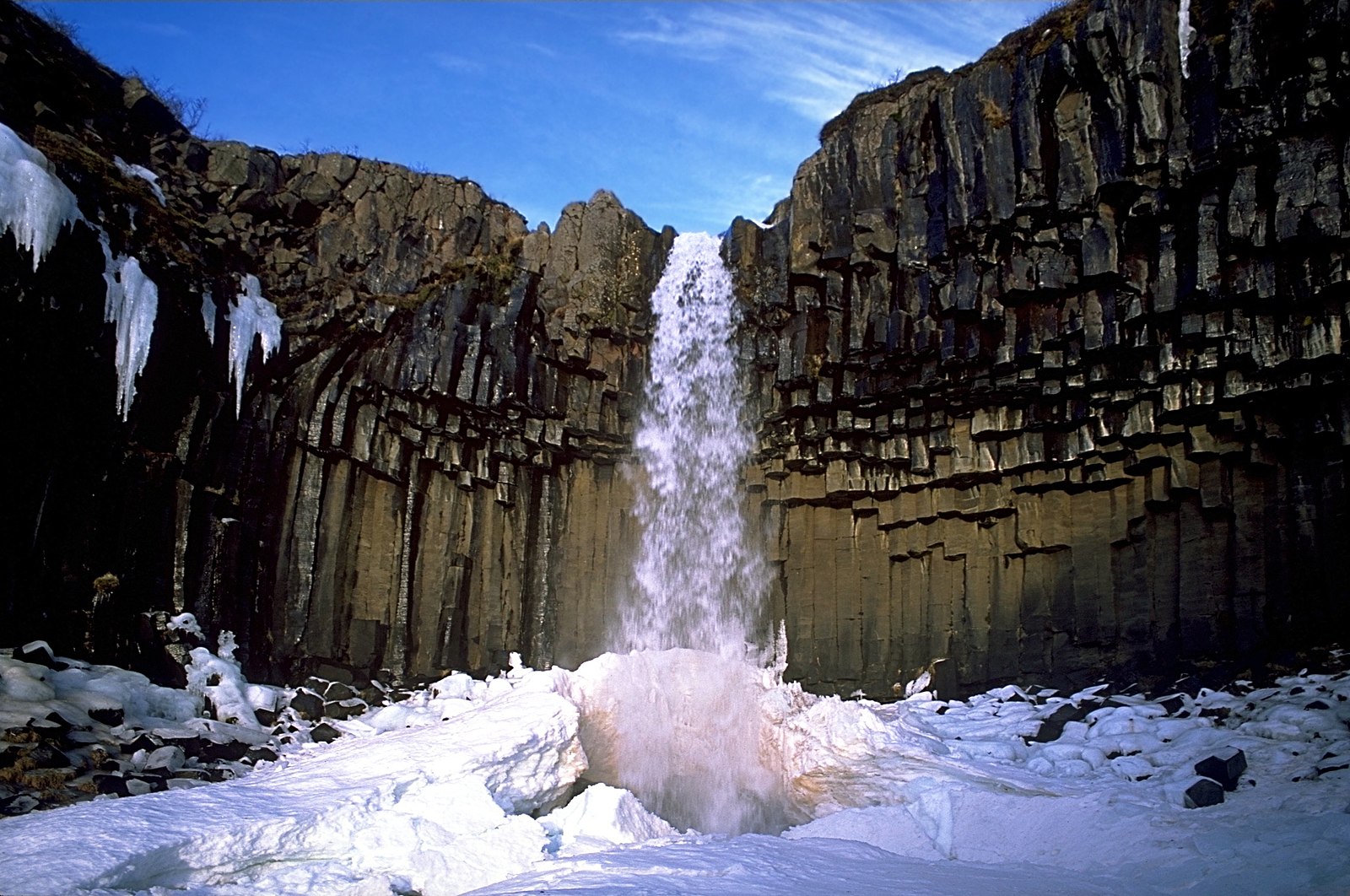 Национальный парк Скафтафетль и водопад Свартифосс