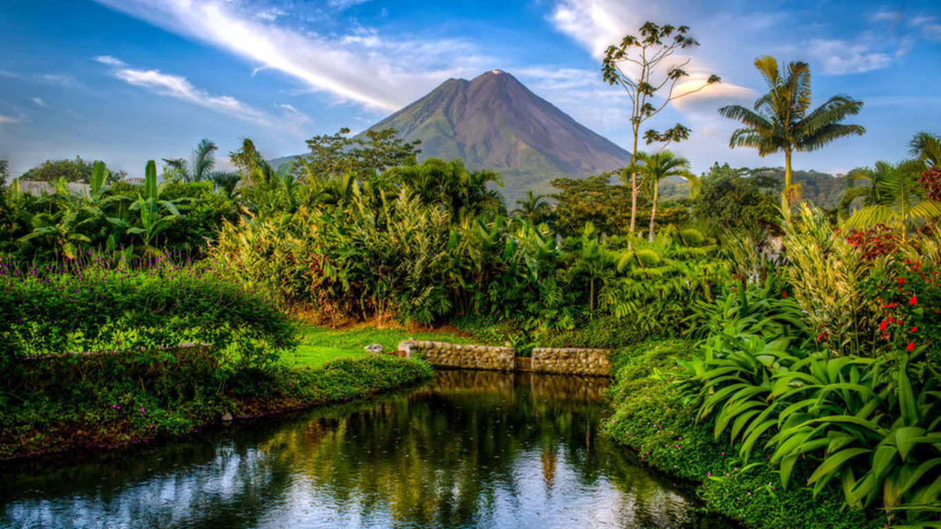 Коста рика. Национальный парк Ареналь. Национальный парк вулкан Ареналь. Коста Рика латинская Америка.