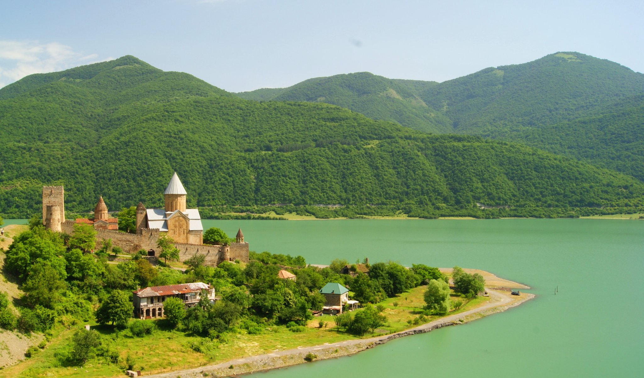 красивая природа грузии