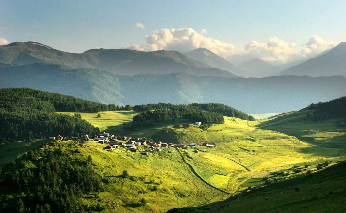 Красивая природа грузии