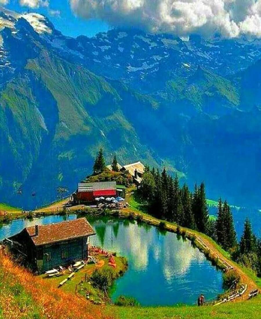 красивая природа швейцарии