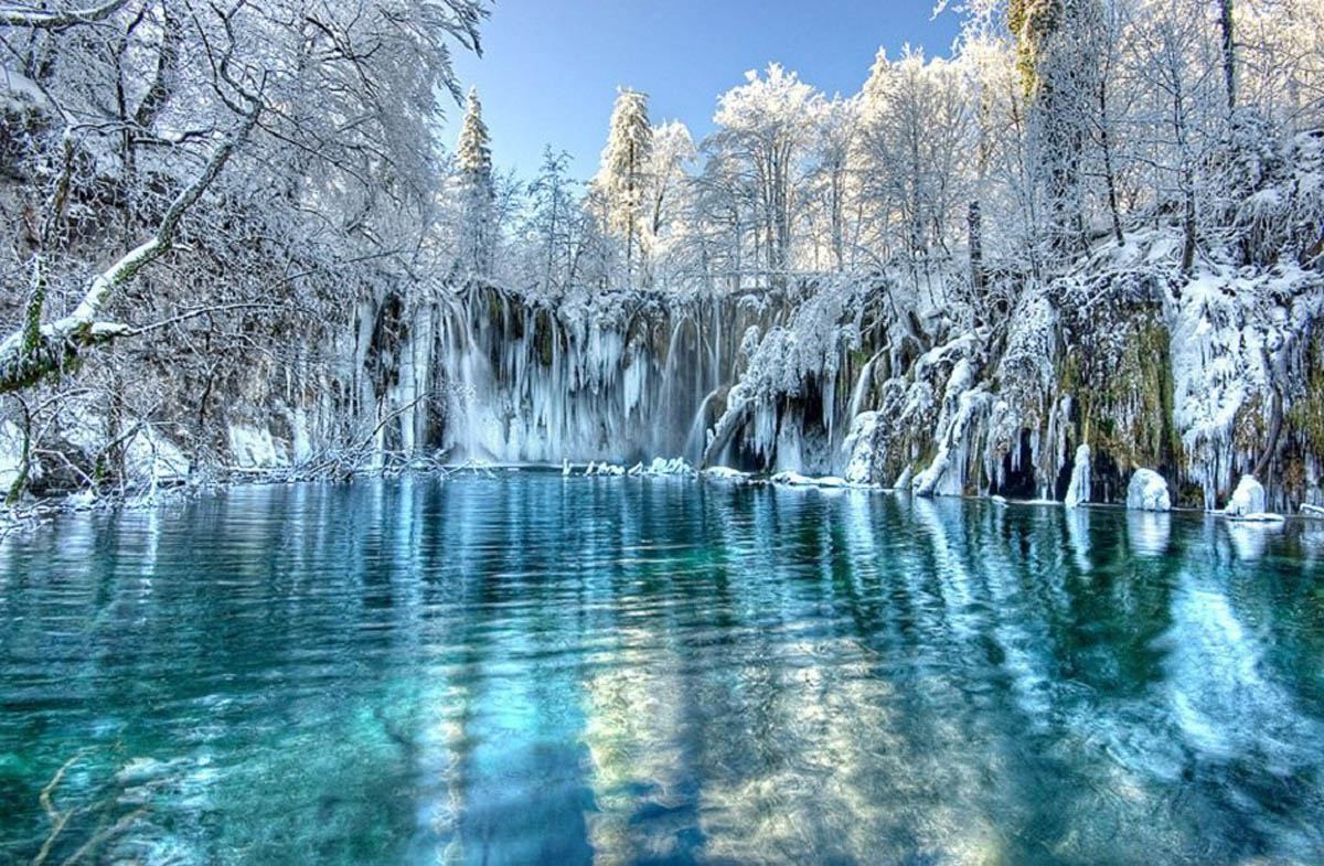 Национальный парк Плитвицкие озера Хорватия HD