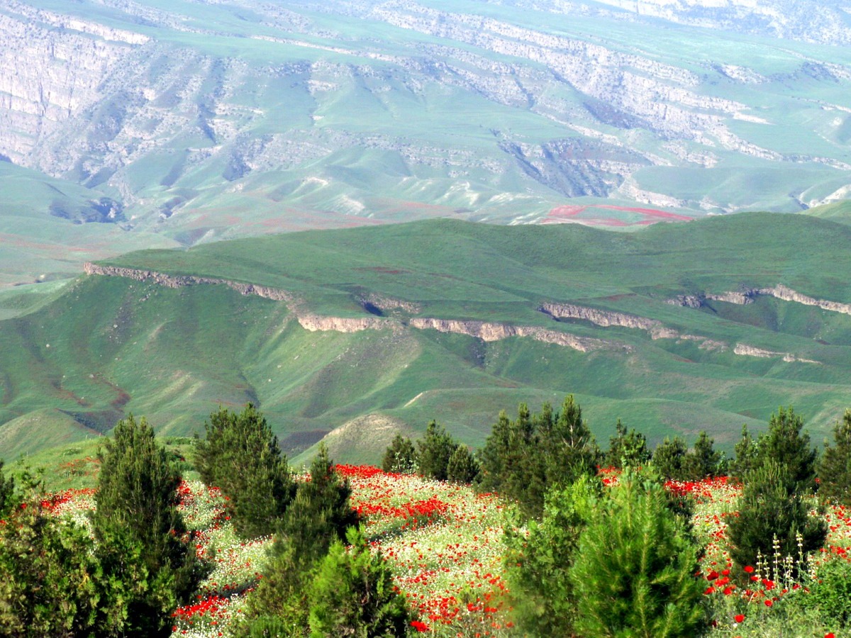 Горы Копетдаг в Туркменистане