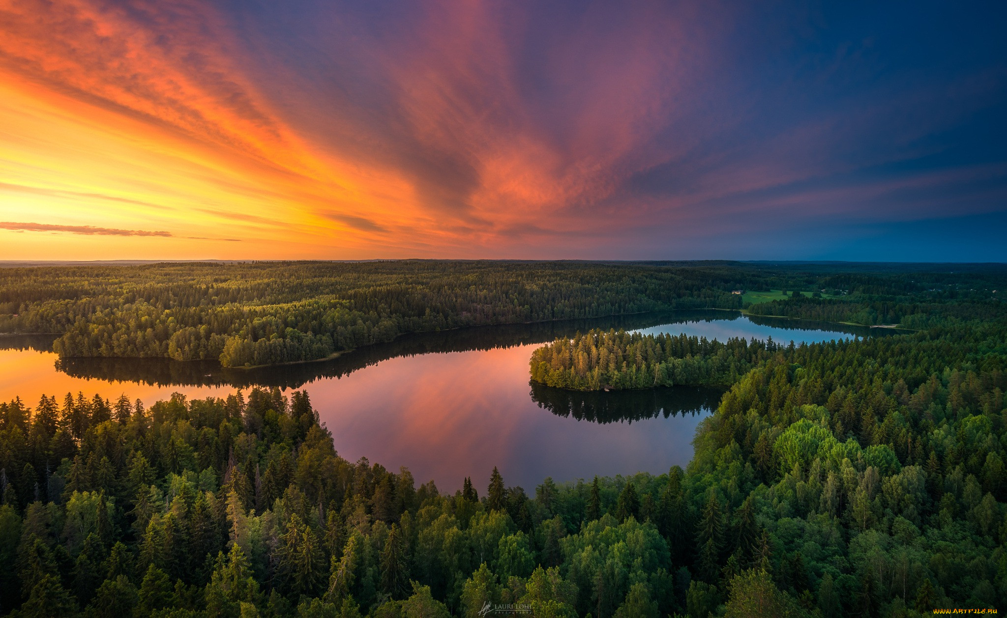 Пейзажи финляндии фото