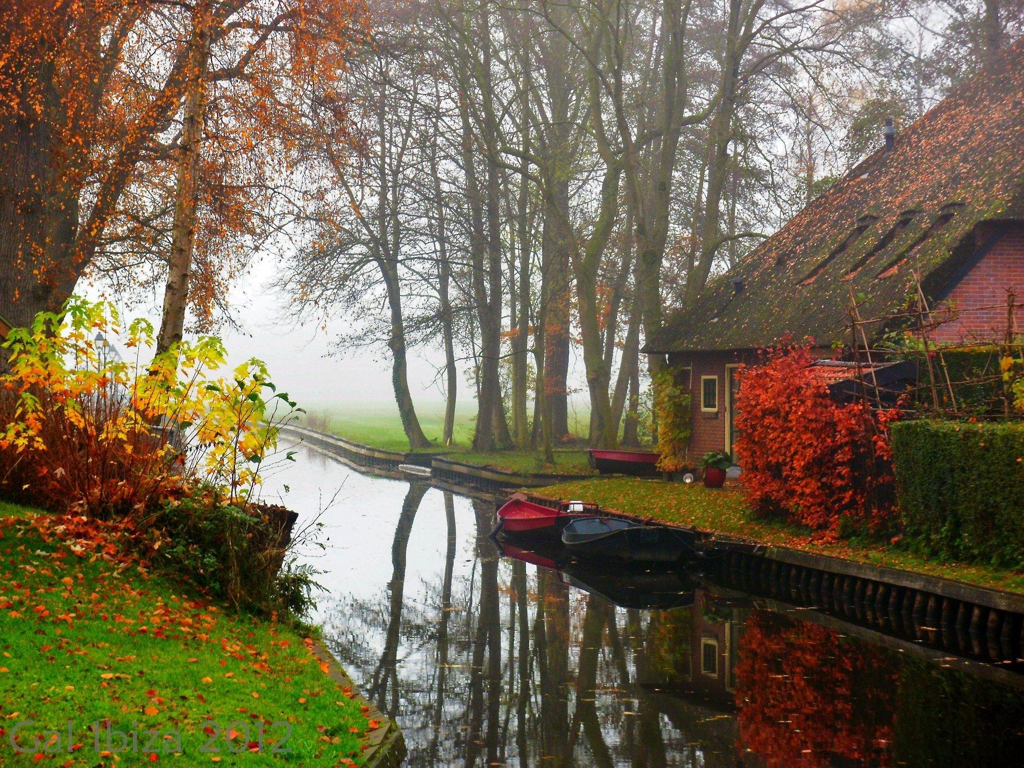 Сказочная деревня Гитхорн, Нидерланды