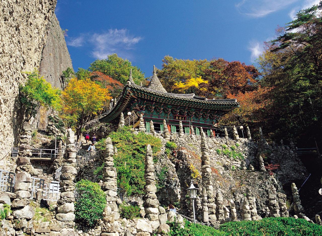Маньчжуро-корейские горы буддийский храм