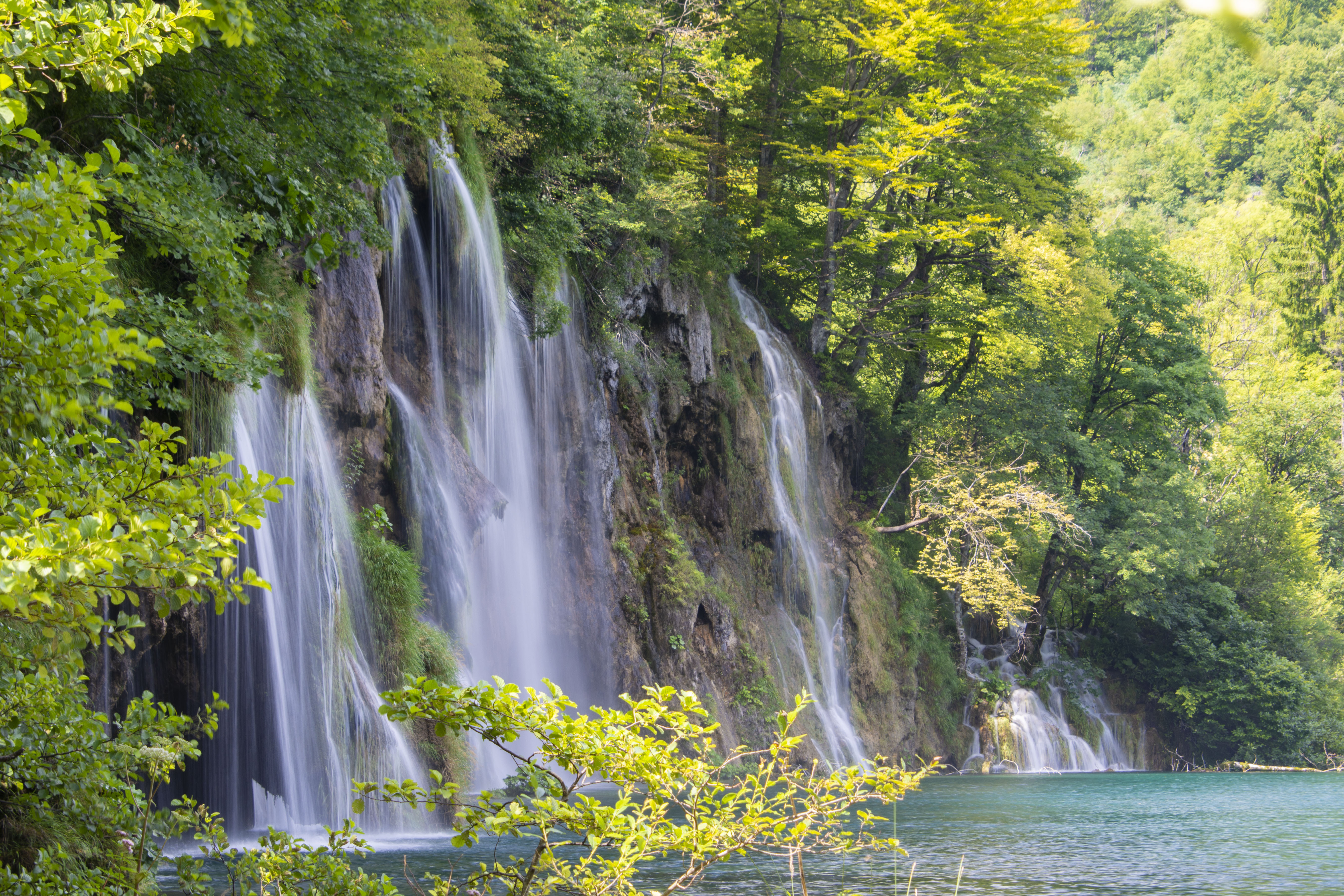 Национальный парк Франции водопад