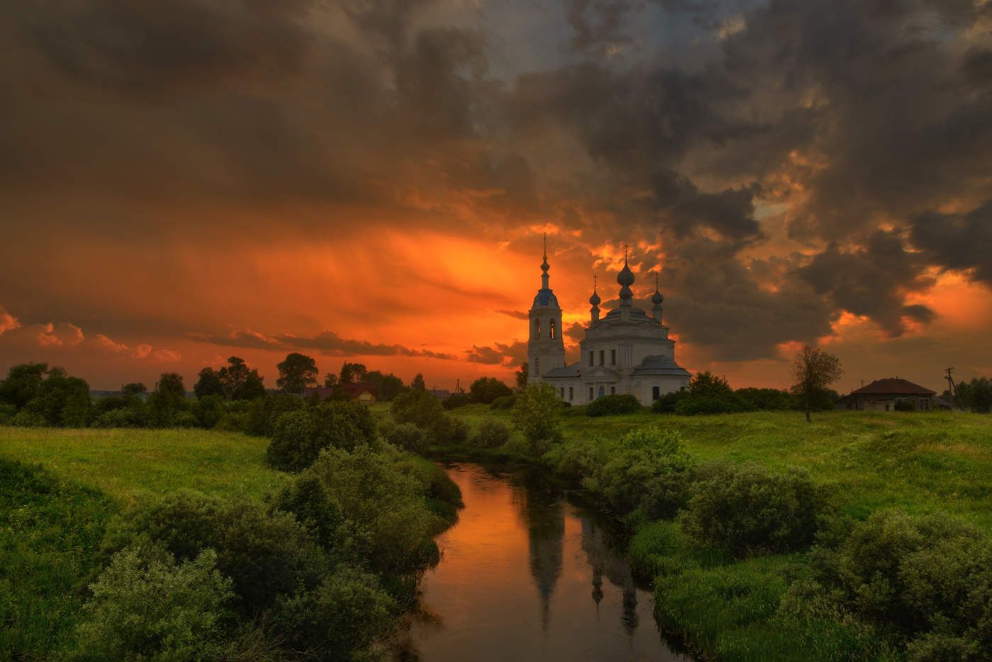 Природа России церкви Ярославской области