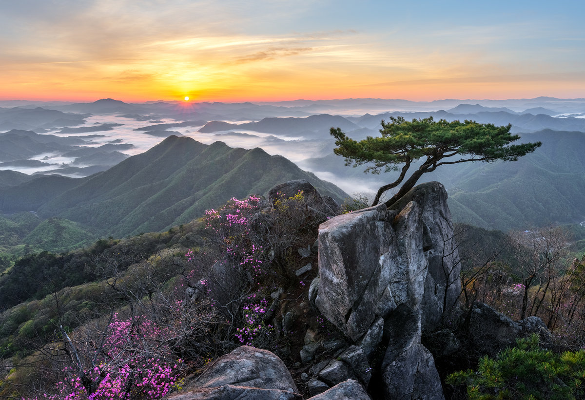 Южная Корея горы