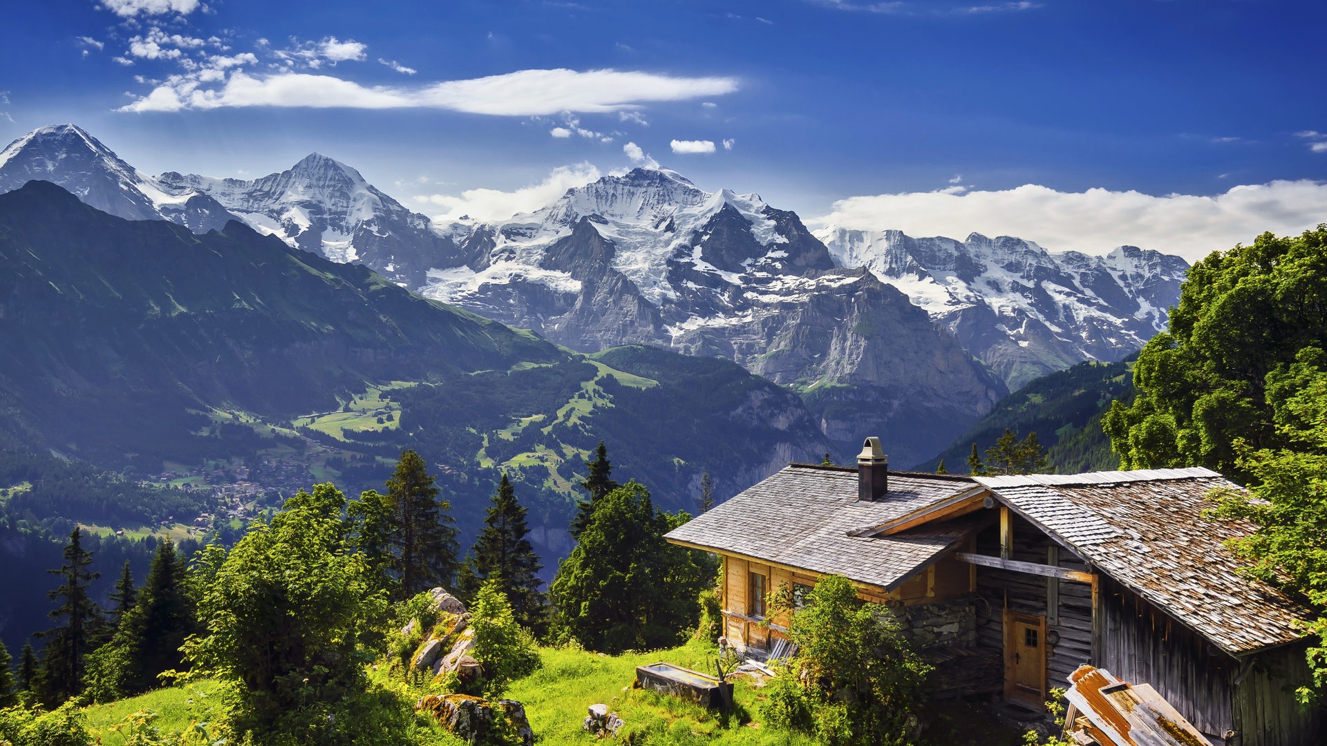 Красивая природа швейцарии