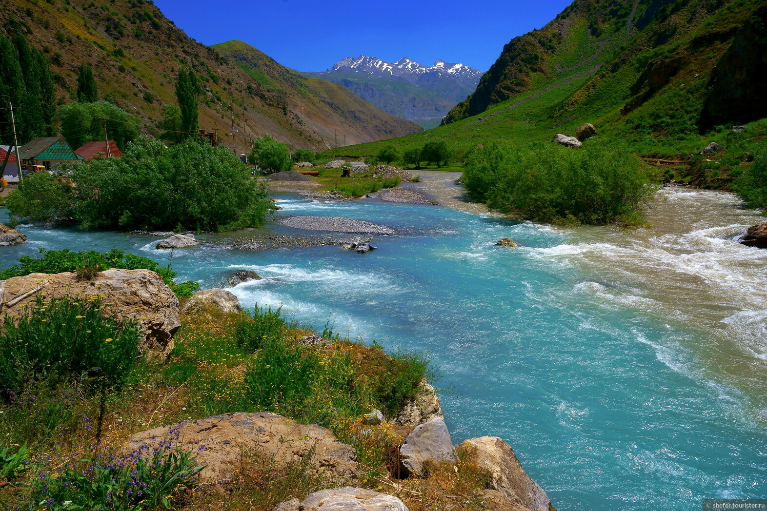Горные реки Таджикистана