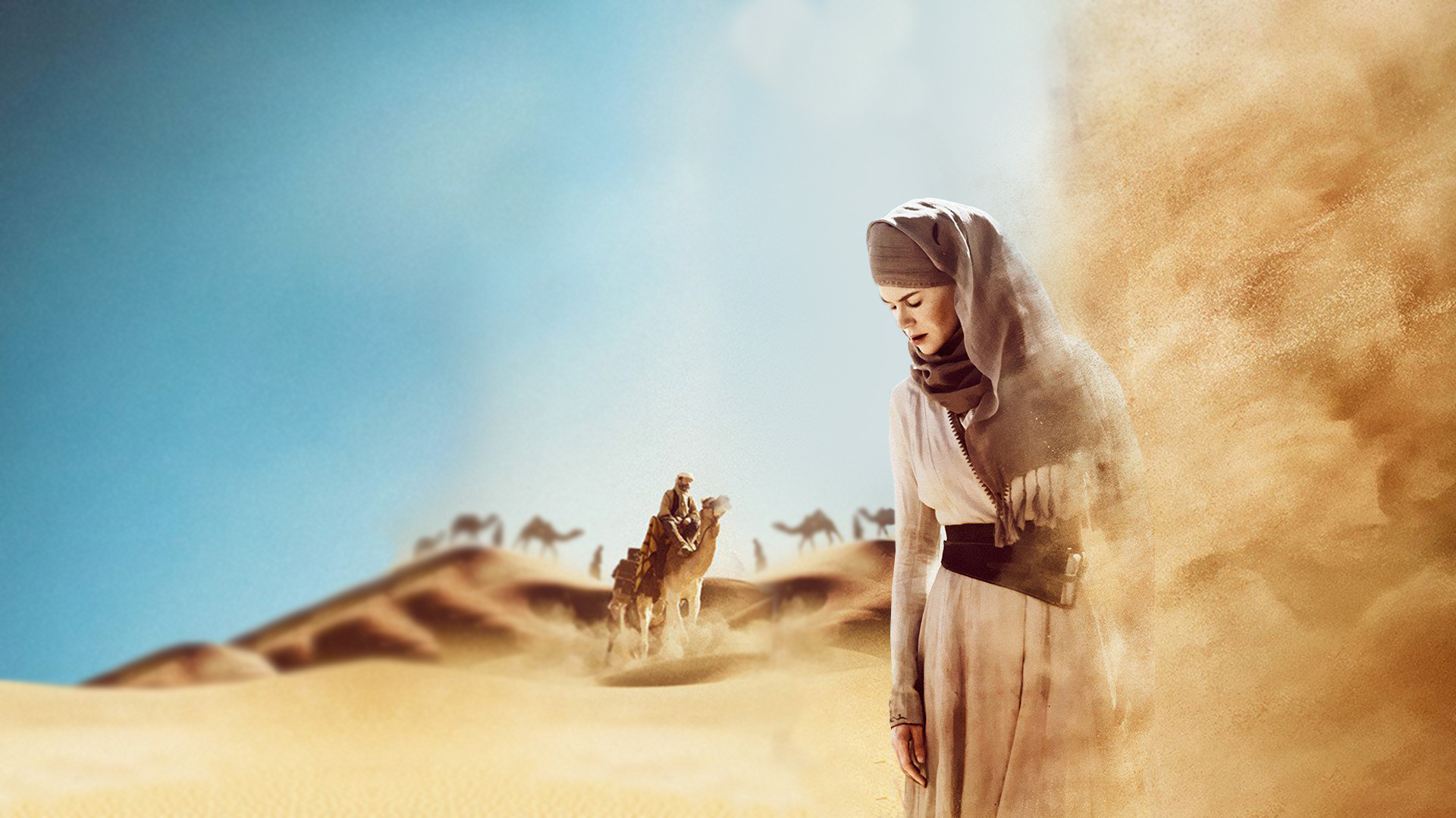 Караван 15. «В пустыне Каракум» (1953). Восток пустыня. Девушка в пустыне.
