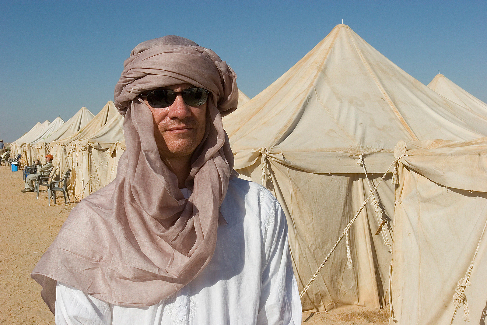 Одежда бедуинов в пустыне