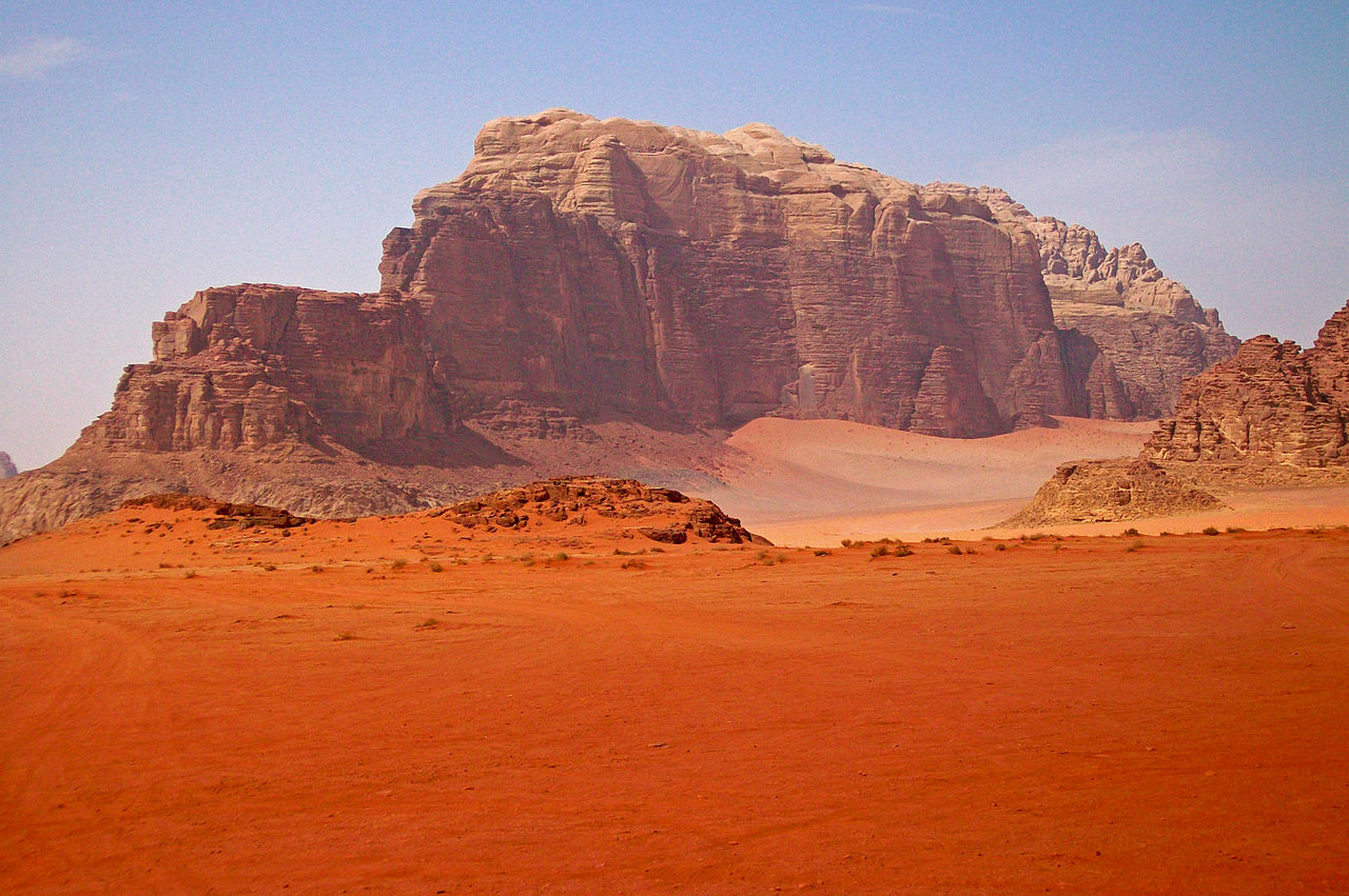 Марс пустыня Вади рам