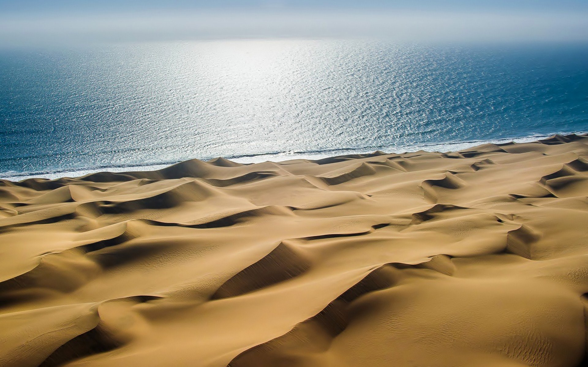 Пустыня Намиб пляж
