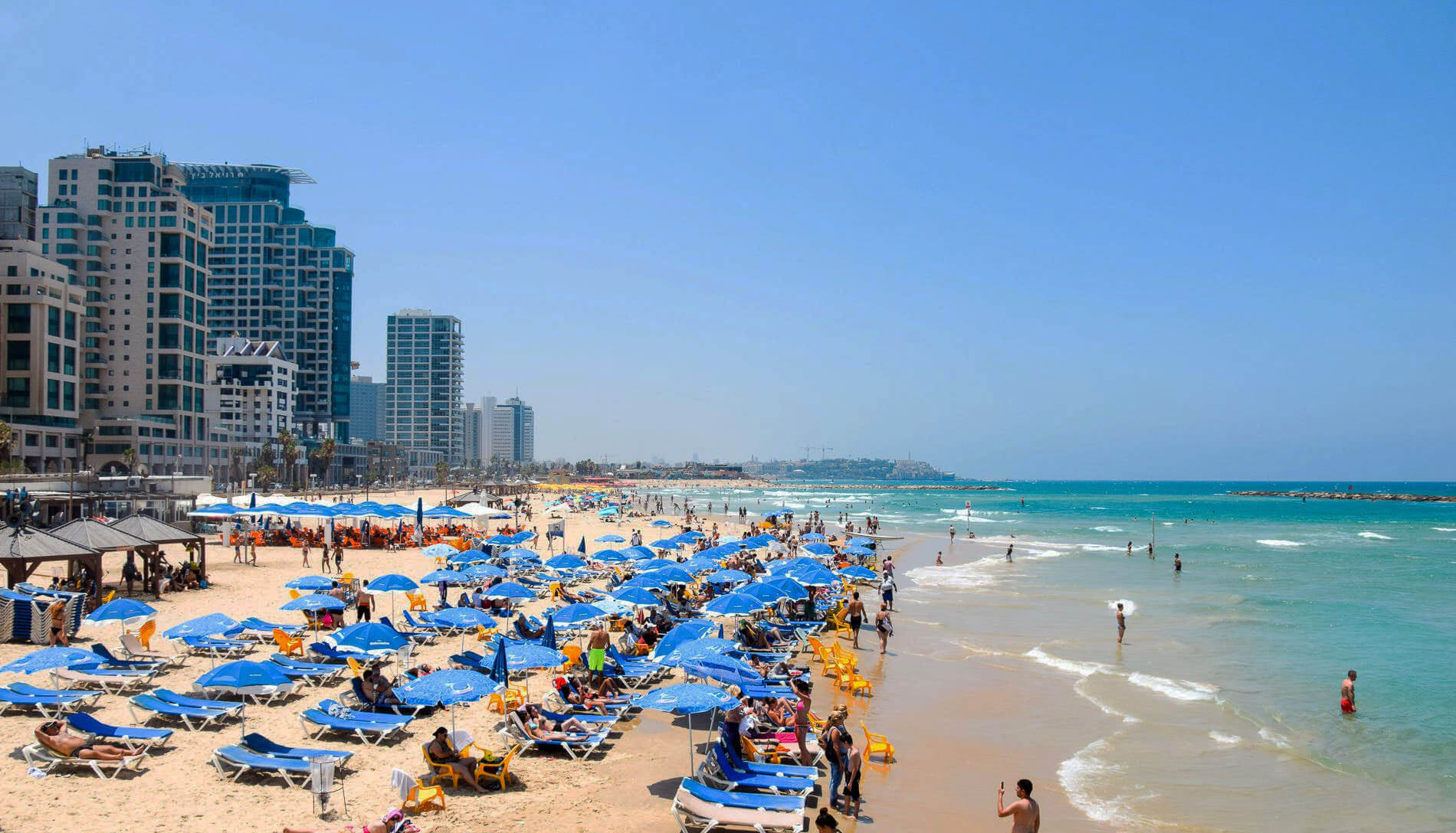 Израиль Тель-Авив пляж