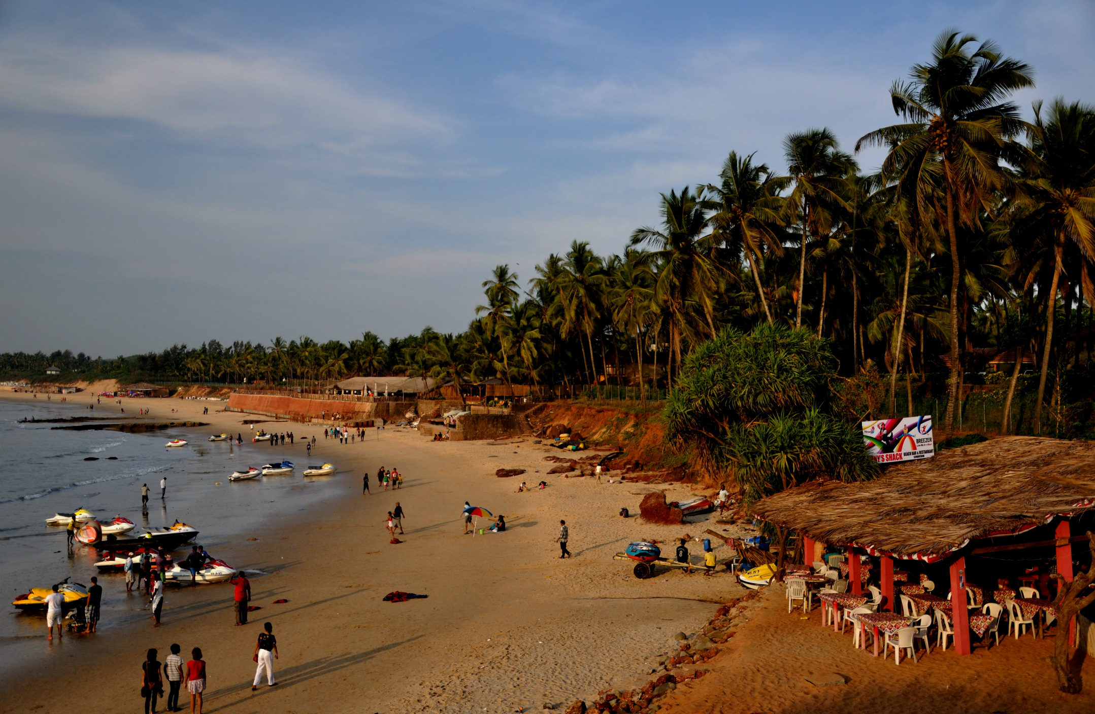 Кандолим Индия пляж
