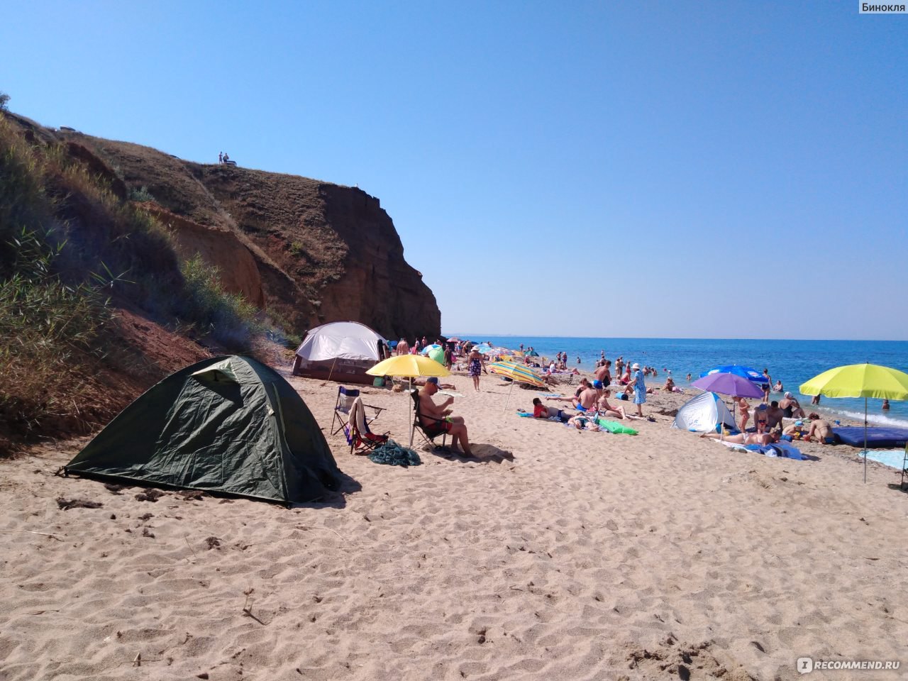 Немецкая балка Крым отдых с палатками фото