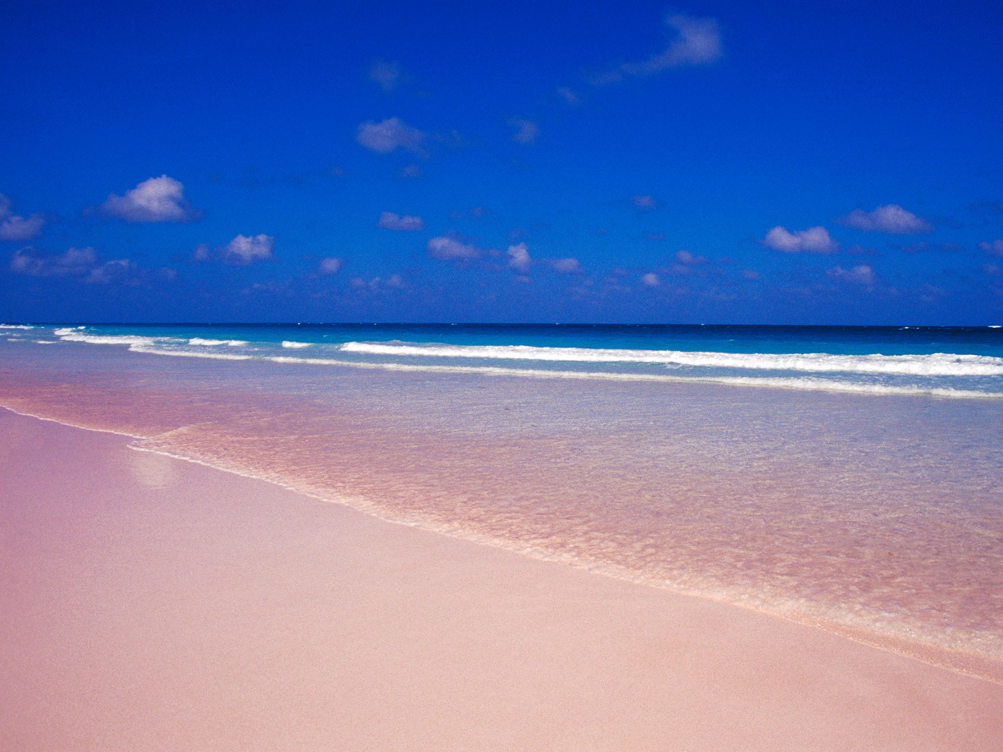 Харбор Багамы розовый пляж