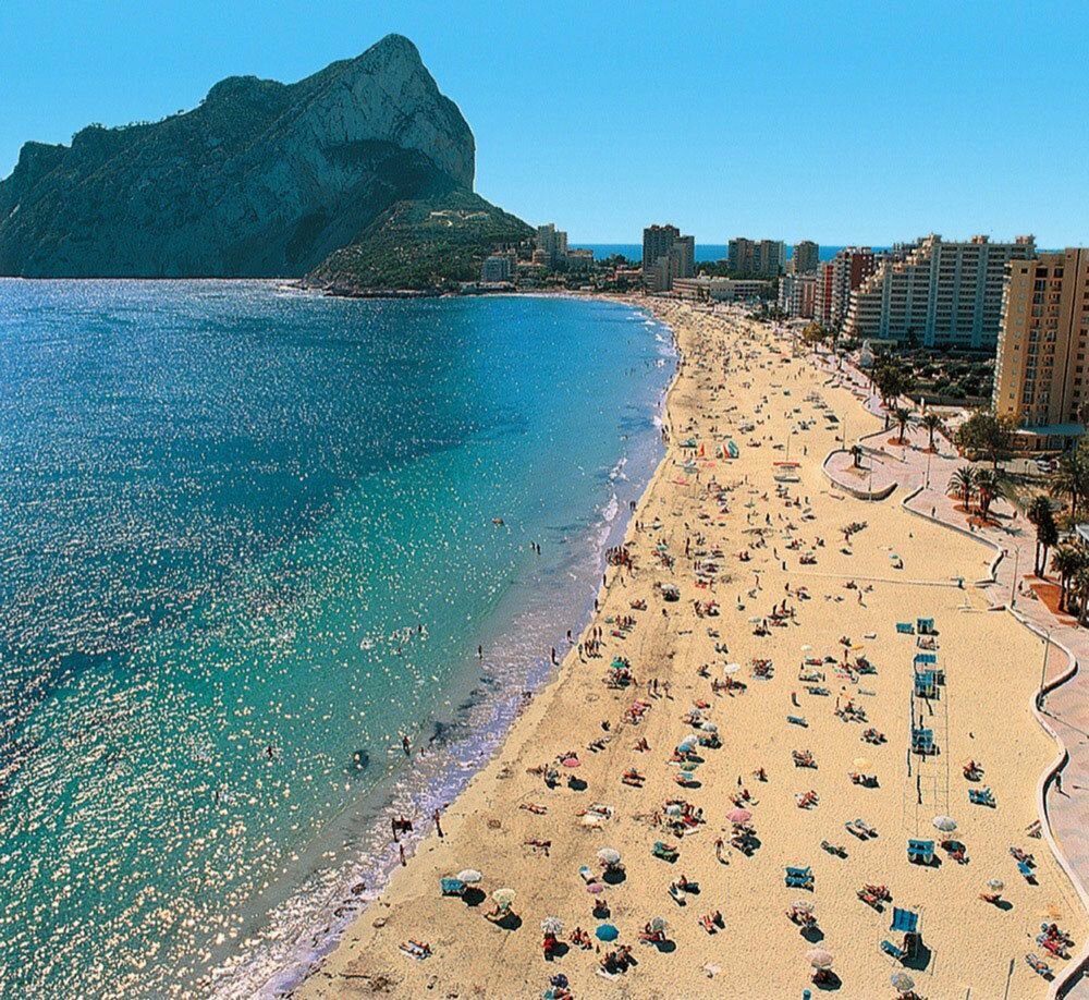 Красивые пляжи испании