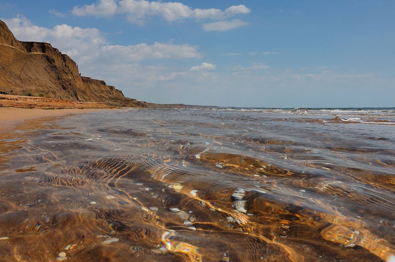 Пляж Песчаная балка Крым