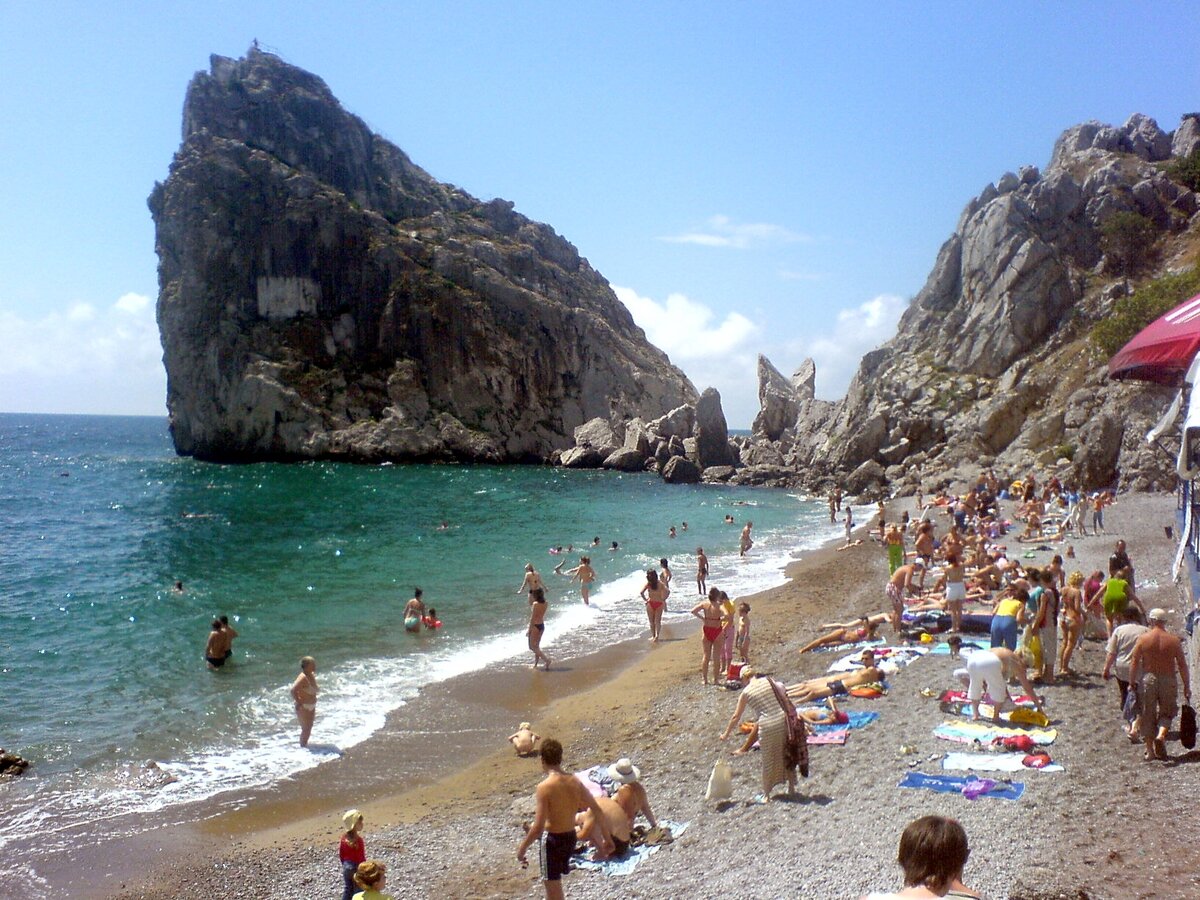Симеиз Крым пляж