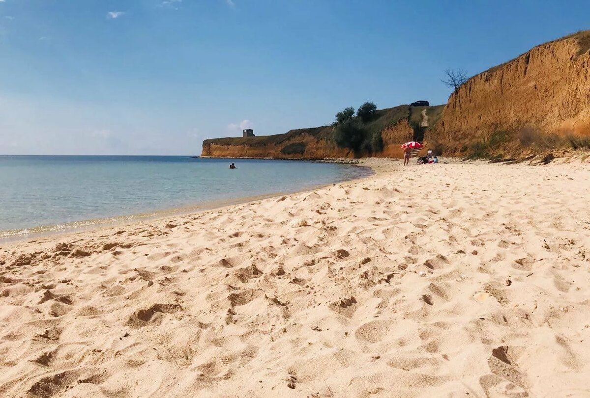 Песочный пляж Ялта